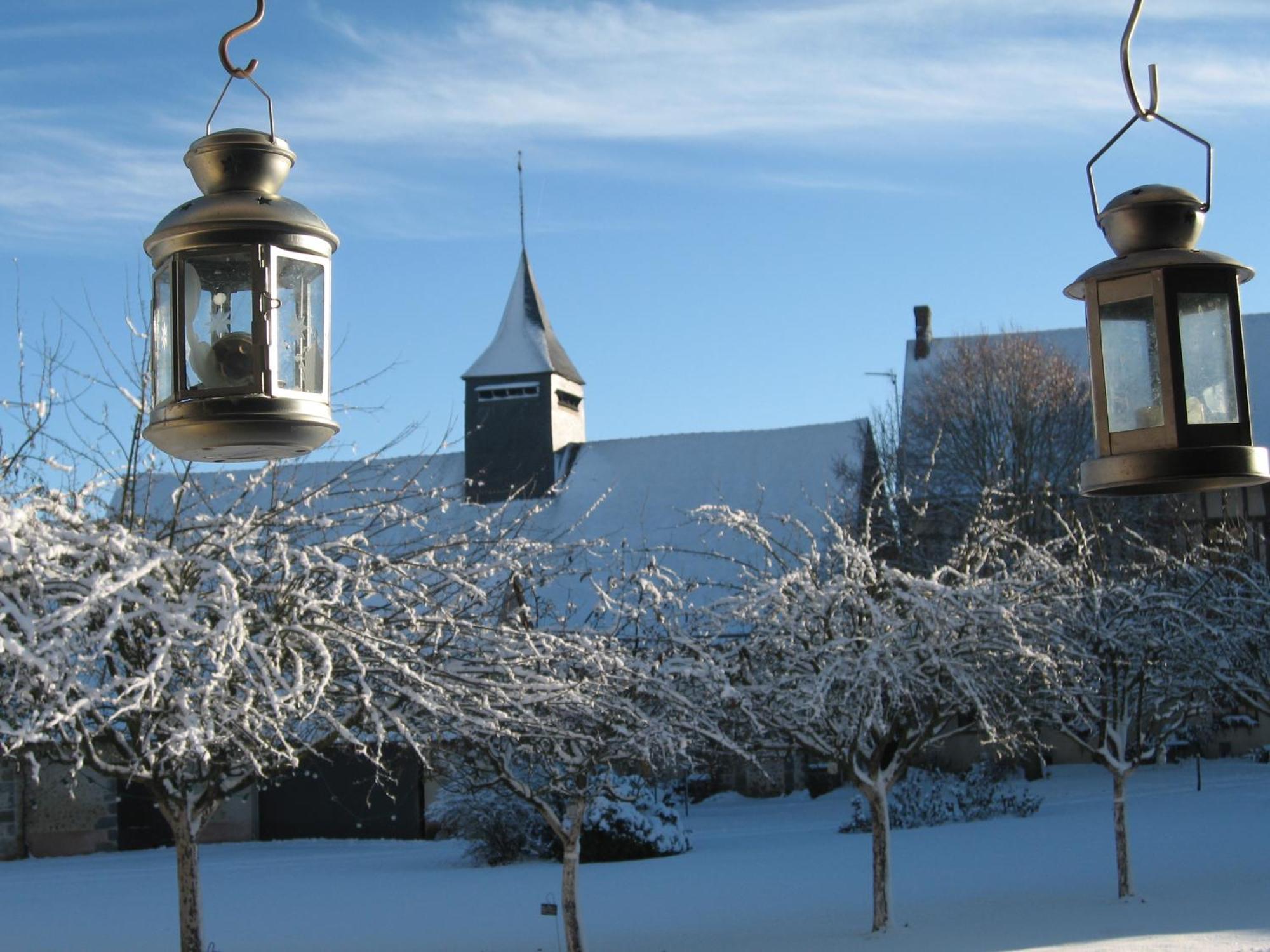 La Ferme Au Colombier Bed & Breakfast Neron Exterior photo